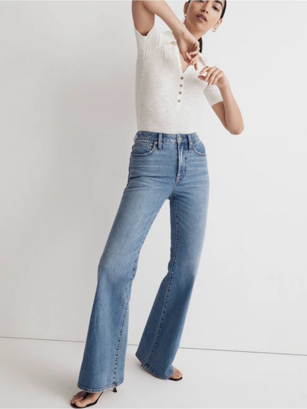 Madewell The Perfect Vintage Flare Jeans Size 28